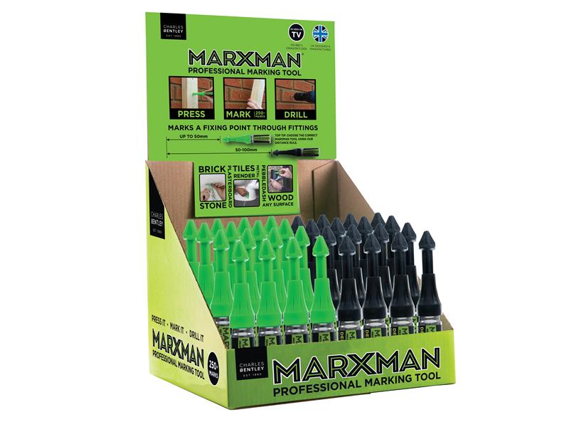MRXMIX30GRN - Standard & Deep Hole Professional Marking Tools (CDU of 30)