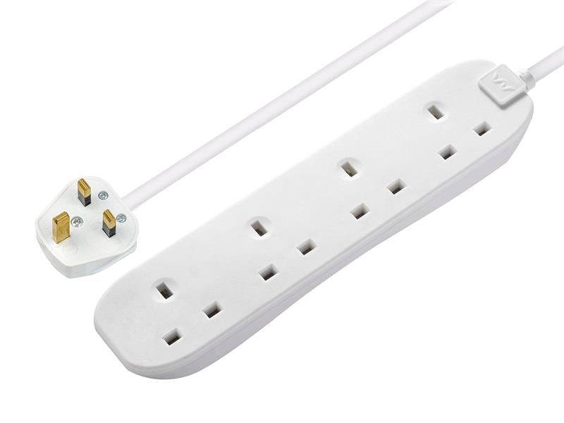 MSTBFG210 - Trailing Extension Lead 4 Gang 13A 2m BFG2N-MP