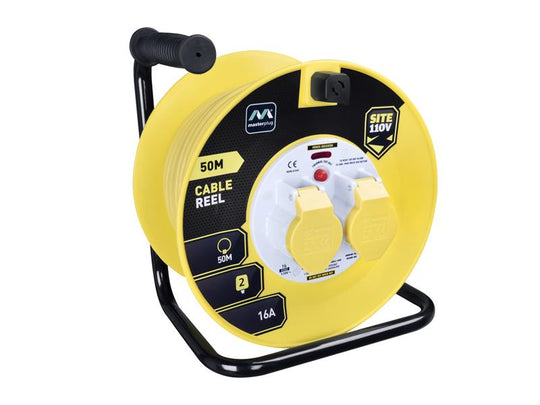 MSTLVCT50162 - Cable Reel 110V 16A Thermal Cut-Out 50m