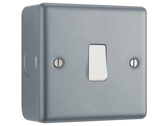 MSTMC512 - Metal Clad 1-Gang 2-Way Light Switch