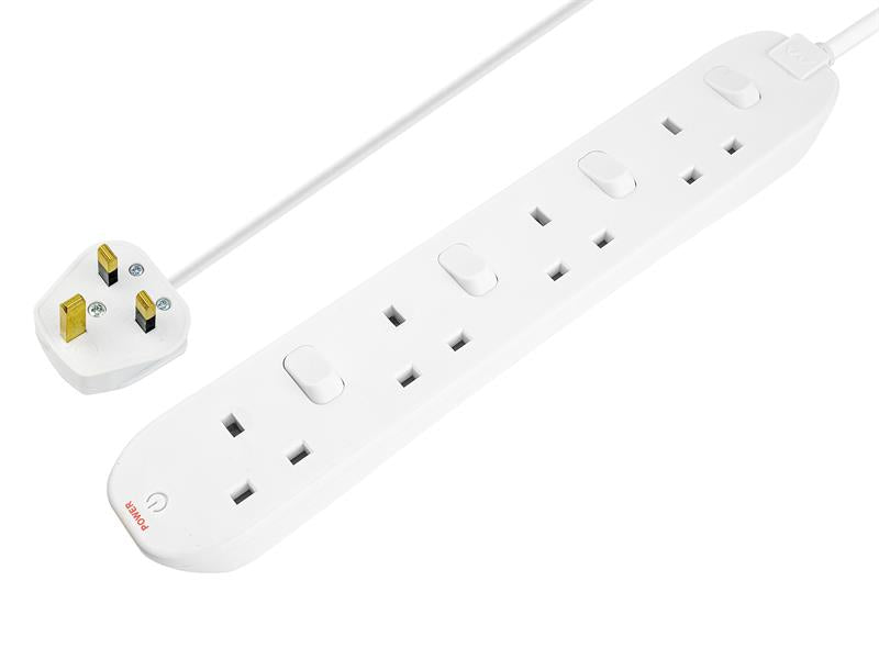MSTSWC4210 - Switched Extension Lead 4 Gang 13A 2m SWC42N-MP