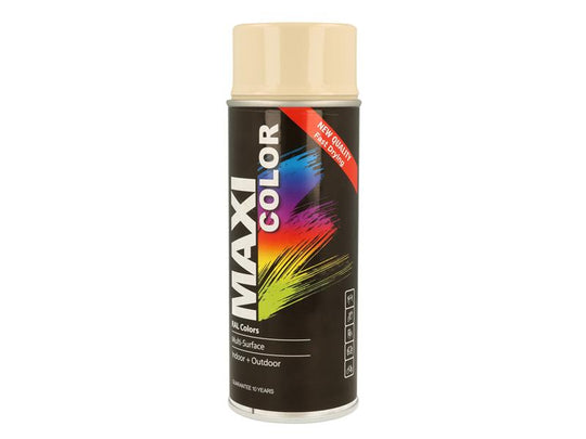 MXCMX1015 - Spray Paint Gloss Light Ivory 400ml MX1015