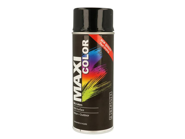 MXCMX9005 - Spray Paint Gloss Deep Black 400ml MX9005