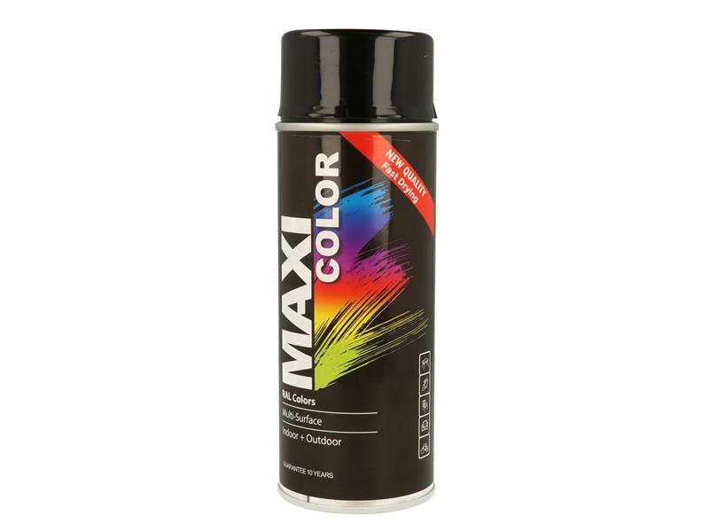 MXCMX9005 - Spray Paint Gloss Deep Black 400ml MX9005