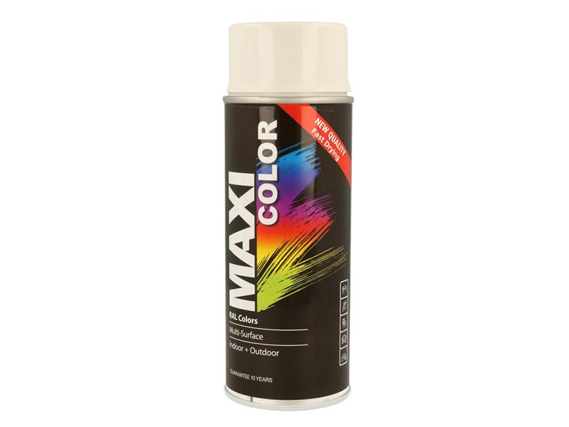 MXCMX9010 - Spray Paint Gloss White 400ml MX9010