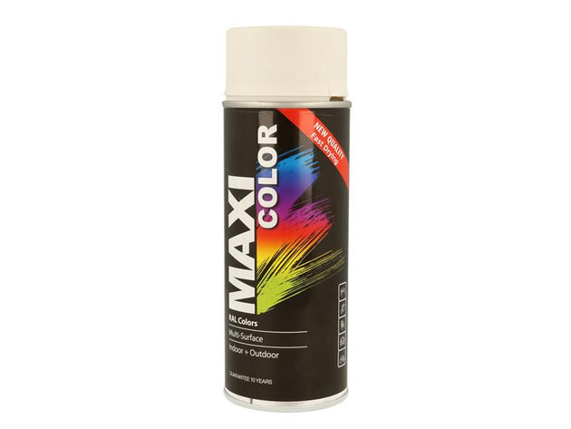 MXCMX9010M - Spray Paint Matt White 400ml MX9010M