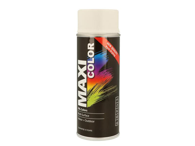MXCMX9016 - Spray Paint Satin Pure Brilliant White 400ml MX9016