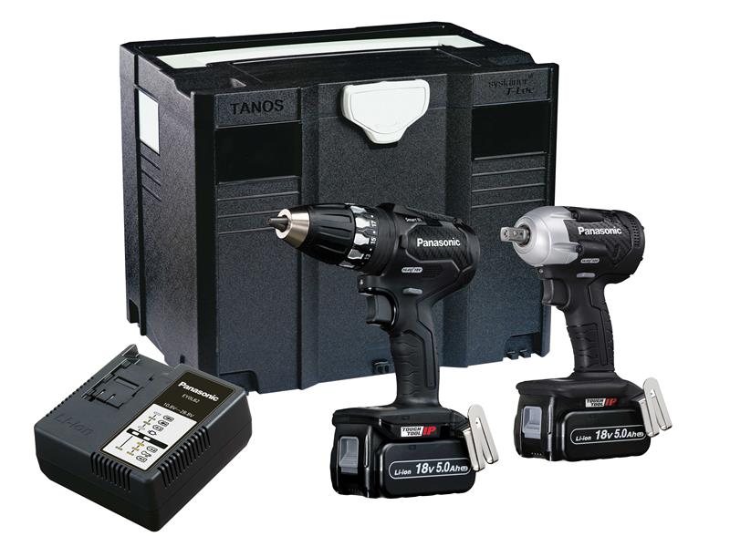 PANC232LJ - EYC232LJ Twin Pack 18V 2 x 5.0Ah Li-ion