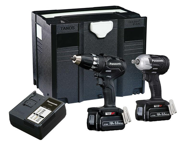 PANC232LJ - EYC232LJ Twin Pack 18V 2 x 5.0Ah Li-ion