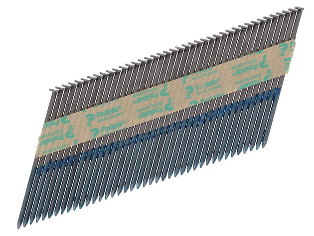 PAS141076 - 3.1 x 90mm IM360 Smooth Nails Bright Finish Box of 2200 + 2 Fuel Cells
