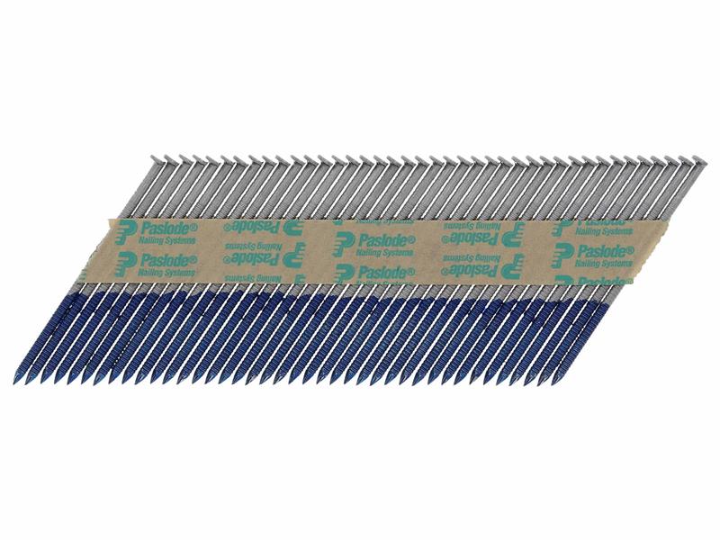 PAS141208 - 2.8 x 63mm IM350+ Ring Shank Nails Bright Finish Box of 3300 + 3 Fuel Cells