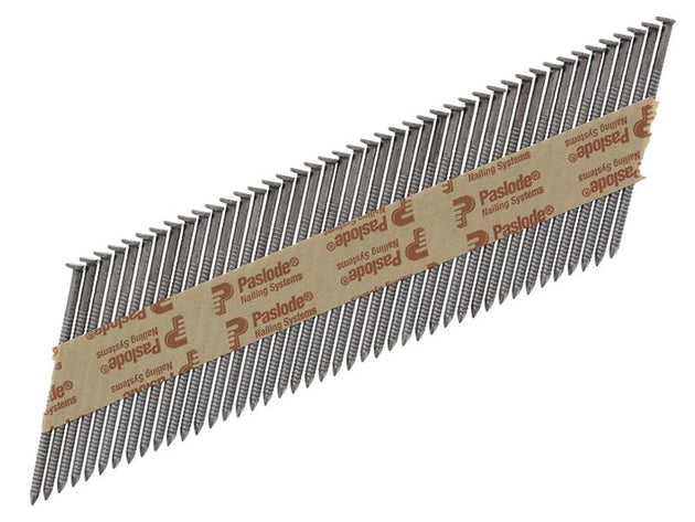PAS141226 - 3.1 x 75mm 350 Ring Nails Bright Finish Box of 2200 + 2 Fuel Cells