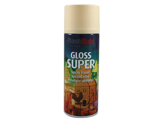PKT1112 - Gloss Super Spray Antique White 400ml
