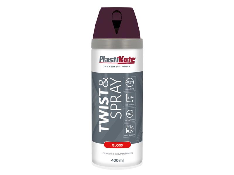 PKT21123 - Twist & Spray Gloss Purple Violet 400ml