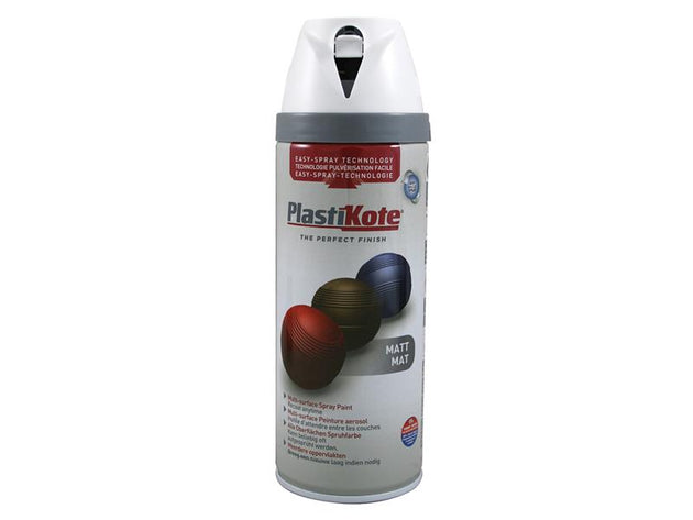 PKT23112 - Twist & Spray Matt Pure Brilliant White 400ml