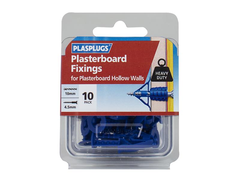 PLAHCF110 - Plasterboard Fixings Heavy Duty x 10 HCF110