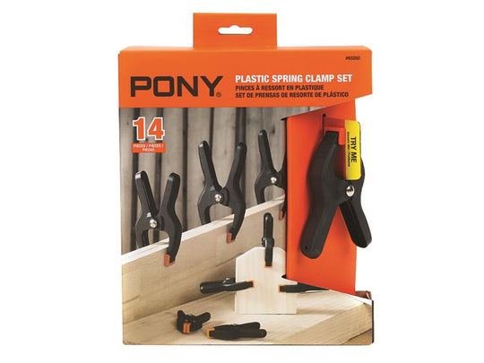 PNY93260 - Spring Clamp Set, 14 Piece