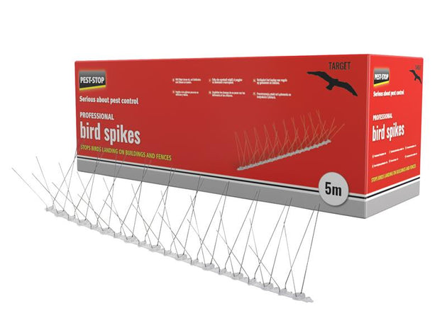 PRCPSPBS10 - Professional Bird Spikes 50cm Metal Strips (Pack 10)