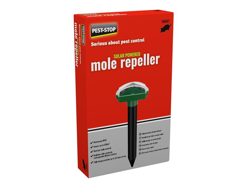 PRCPSSPMR - Solar-Powered Mole Repeller