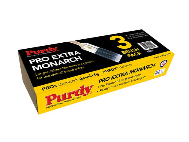 PURPEX1 - Pro-Extra® Monarch™ Brush Set, 3 Piece