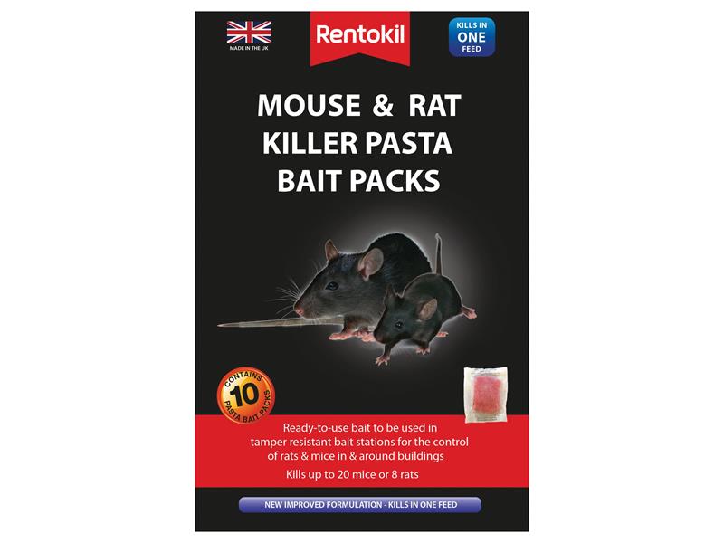 RKLFMR52 - Mouse & Rat Killer Pasta Bait x 10 FMR52