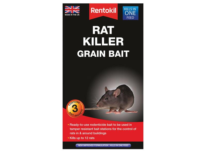 RKLPSR32 - Rat Killer Grain Bait x 3 PSR32B