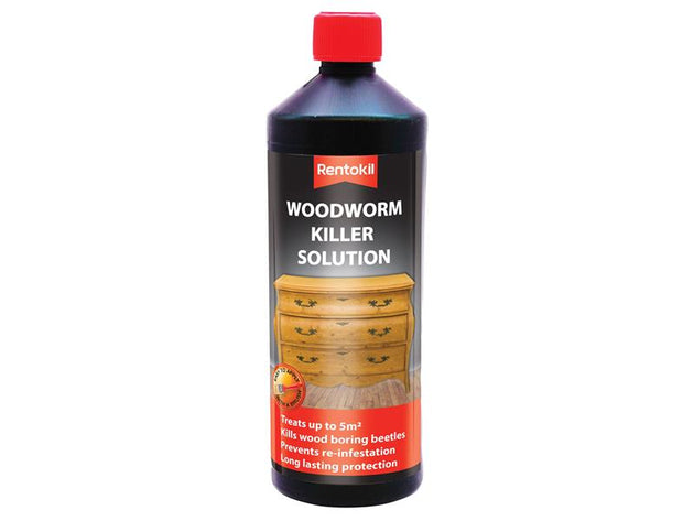 RKLPSW104 - Woodworm Killer Solution 1L PSW104