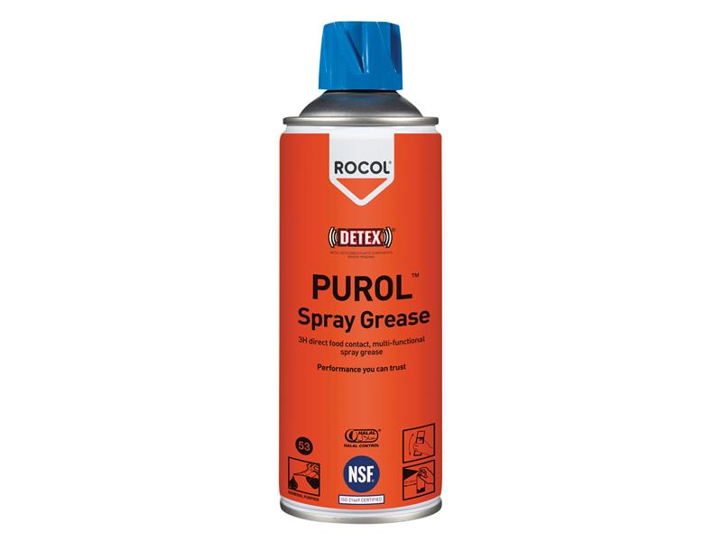ROC15631 - PUROL Spray Grease 400ml