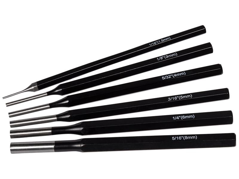 ROU31178 - Parallel Pin Punch Set, 6 Piece