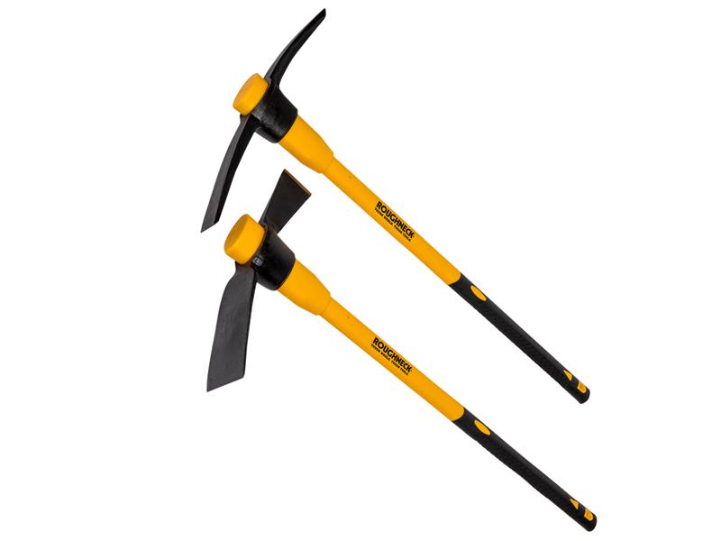 ROU64104 - Pick Axe and Cutter Mattock Set, 2 Piece