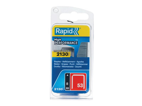 RPD5000742 - 53/8B 8mm Galvanised Staples (Pack 2000)