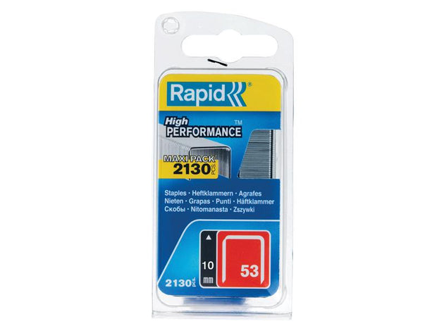 RPD5000743 - 53/10B 10mm Galvanised Staples (Pack 2000)