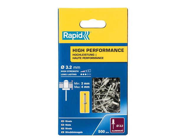 RPD5001431 - High Performance Rivets 3.2 x 8mm (Box 500)