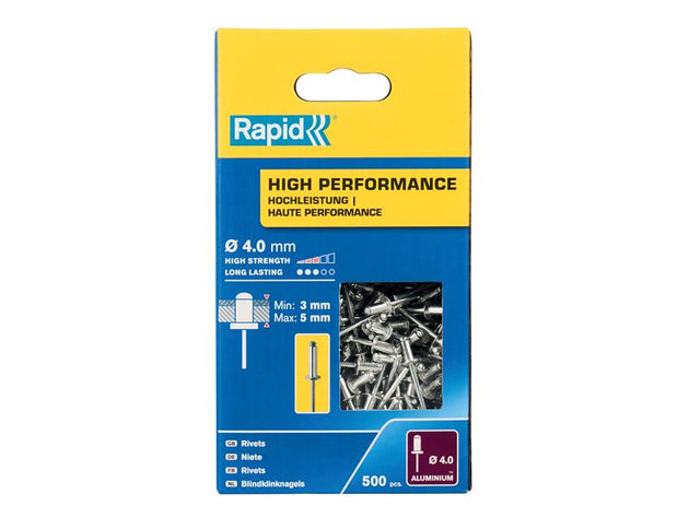 RPD5001432 - High Performance Rivets 4 x 8mm (Box 500)
