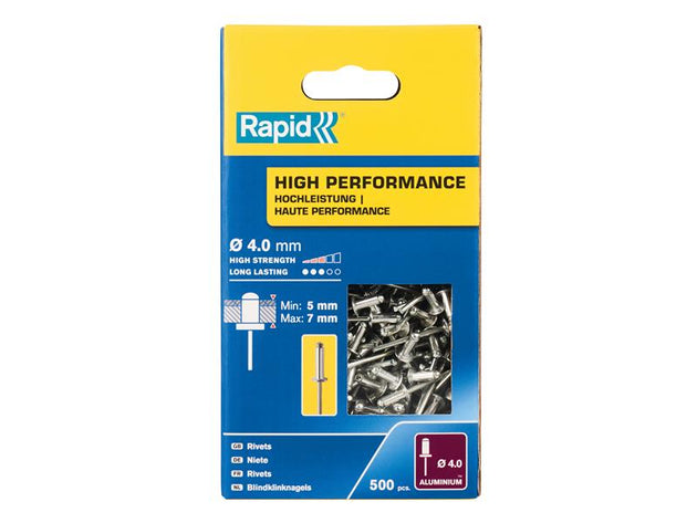 RPD5001433 - High Performance Rivets 4 x 10mm (Box 500)