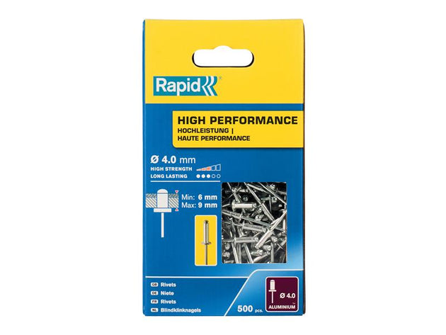 RPD5001434 - High Performance Rivets 4 x 12mm (Box 500)