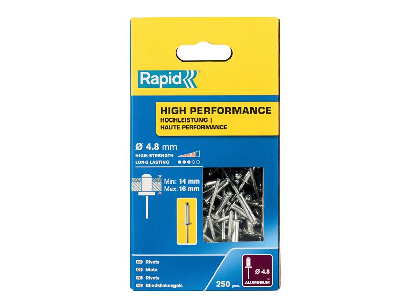 RPD5001439 - High Performance Rivets 4.8 x 20mm (Box 250)