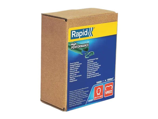 RPDVR22GA160 - VR22 Fence Hog Rings Pack 1600 Galvanised Boxed