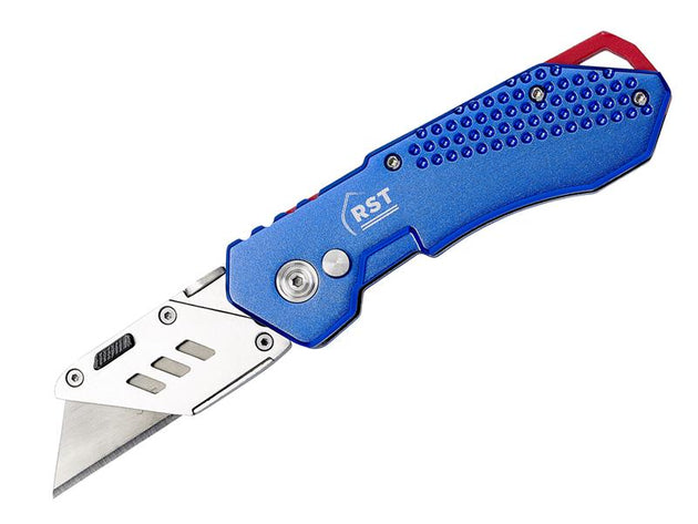 RSTRSX336B - Aluminium Blue Folding Knife