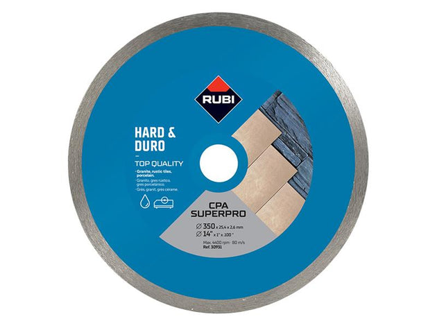RUB30931 - CPA350 Continuous Rim Diamon Blade 350mm