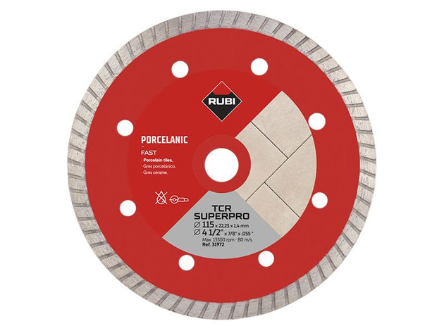 RUB31972 - TCR115 SUPERPRO Diamond Blade 115mm