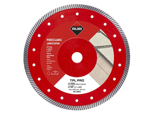 RUB40913 - TPL 250 EXT Pro Diamond Blade 250mm
