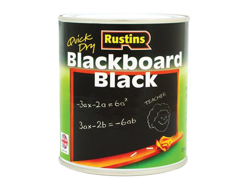 RUSQDBB100 - Quick Dry  Blackboard Black 100ml