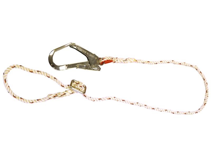 SCAFALYRFIX - Fall Arrest Rope Lanyard 1.28m