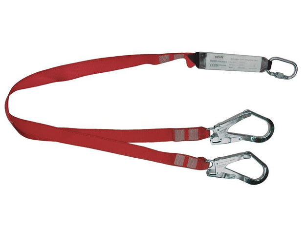 SCAFALYTWIN - Fall Arrest Twin Lanyard 1.8m