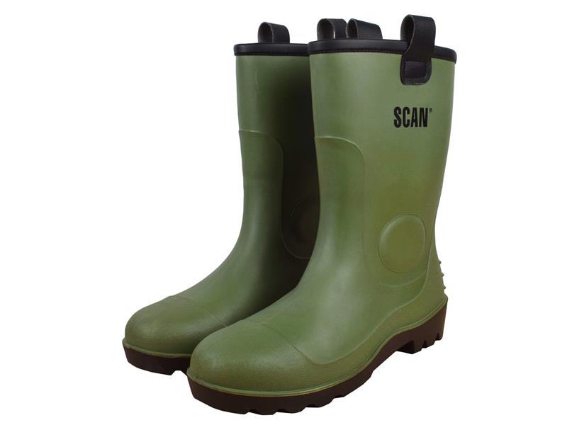 SCAFWWELFL10 - Fleece Lined Wellingtons UK 10 EUR 44