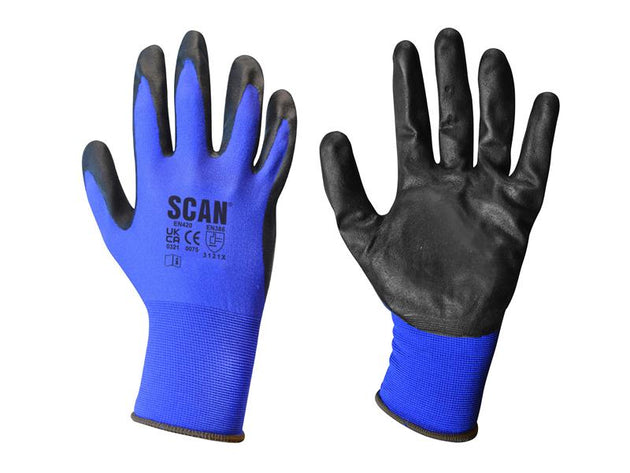 SCAGLODEXTM - Max - Dexterity Nitrile Gloves - M (Size 8)