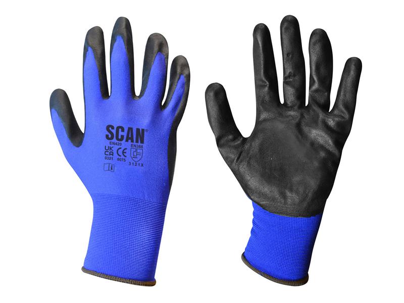 SCAGLODEXTXL - Max - Dexterity Nitrile Gloves - XL (Size 10)