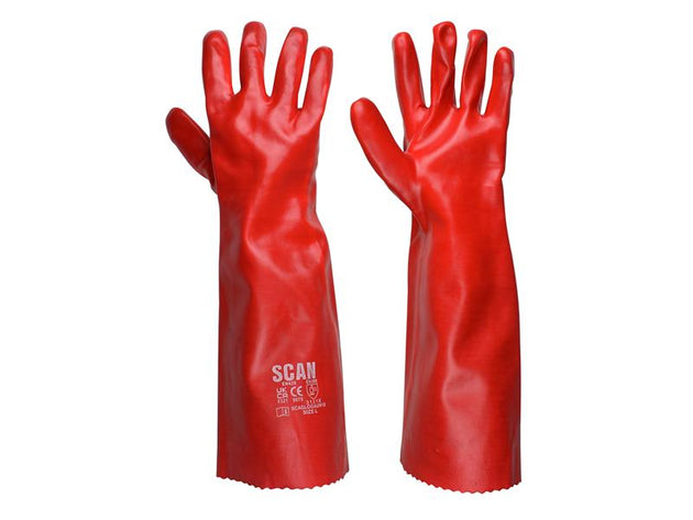 SCAGLOGAUN18 - PVC Gauntlet 45cm (18in) - L (Size 9)