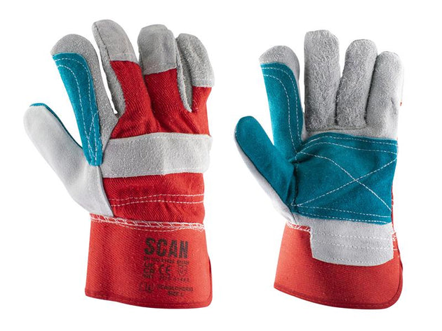 SCAGLOHDRIG - Heavy-Duty Rigger Gloves - Large